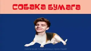 собака бумага