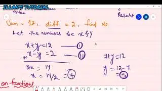 #simultaneousequations #reducibleequation