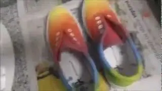 Tutorial de como realizar unas zapatillas vans multicolor de una manera muy s