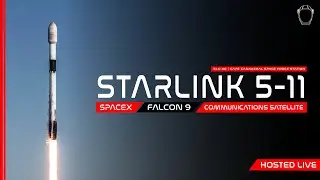 LIVE! SpaceX Starlink 5-11 Launch