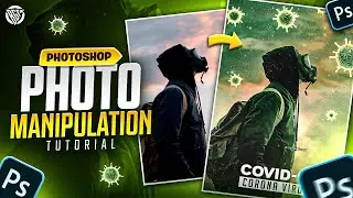 How To Create Coronavirus Glow Effect Photo Manipulation 😷 | Photoshop Tutorial | BOSS GFX