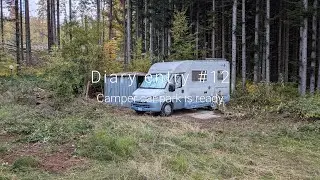 My house in the Italian mountains - Diary entry #12 - Camper car park is ready