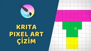 Krita - Piksel Resim Oluşturma (Pixel Art)