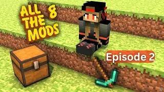 ATM 8 Stream Episode 2 - Botania Magnet | Mekanism Generator | Iron Jetpack|