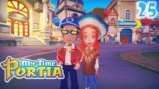 Скачки, селфи и кран для музея ☀ My Time At Portia Прохождение #25