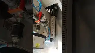 new machine ready for wiring