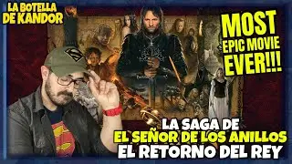 La trilogía de EL SEÑOR DE LOS ANILLOS | EL RETORNO DEL REY | La película MÁS ÉPICA de la historia