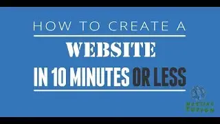 How To Build Website In 10 Minutes  | Quick Tutorial | Hosting Tuition