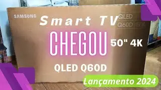 Lançamento 2024! Smart TV SAMSUNG QLED Q60d 50