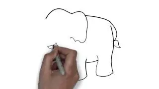 Belajar Menggambar Gajah#Drawing