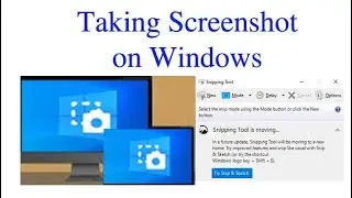 How to screenshot on pc || Snipping Tool