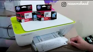 Cara mengganti cartridge printer HP