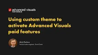 Using Custom Theme to Activate Advanced Visuals Paid Features
