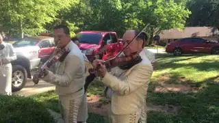 my dad got his mom mariachi for Mother's Day (my dad started to cry)