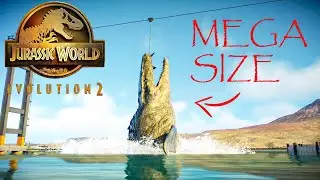 Super BIG Mosasaurus- Jurassic World Evolution 2