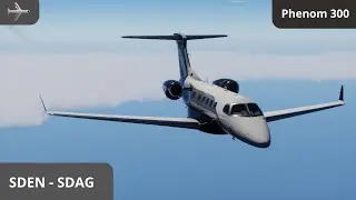 [X-Plane] Phenom 300 | [SDEN] - [SDAG] | ON IVAO | FlyCheck Exec