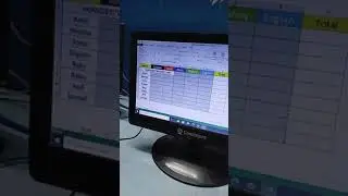 Excel में हजारो students marksheet 👉Only One Click 👌 #education #computer #shorts