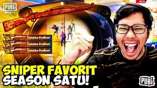 SNIPER INI DILUPAKAN PADAHAL KERAS! FAVORIT SEASON SATU! - PUBG MOBILE