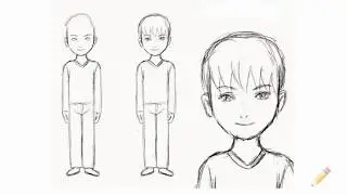 How to draw a guy