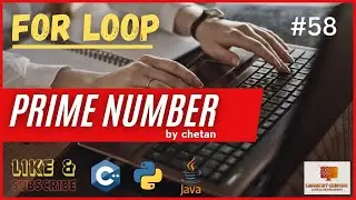 prime number check in c python java | logical programming | @helloworld_institute