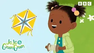 Great Gran Gran's Kite 🪁 | It's Time to Fly a Kite | JoJo and Gran Gran Official