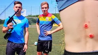 TOR oder PAINTBALL! - FUßBALL CHALLENGE