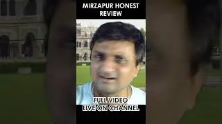 Mirzapur Season 3 | Honest Review | #review #shorts