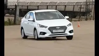 Тест-драйв Hyundai Solaris 2017 (Москва 24)