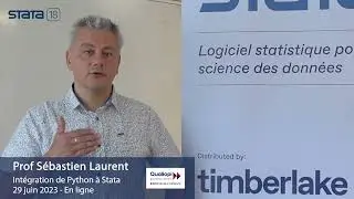 Prof Sébastien Laurent: Intégration de Python á Stata