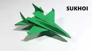 Origami Airplane F-14 ( Origami F-14 Jet Fighter plane )