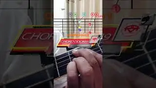 Guitar Chord D dom9 (Tuning Open D)