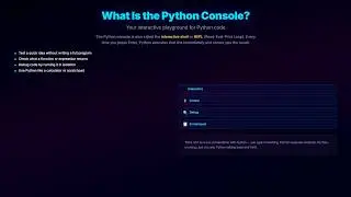 What is Python consoles? A Complete Beginner's Guide with Animation and Note