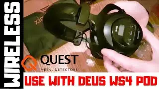 Quest HD Wireless Headphones to use with DEUS WS4 Pod Module.