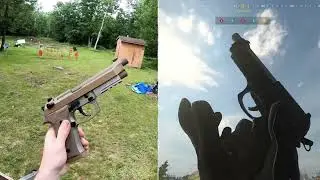 RENETTI Real Life VS Modern Warfare 3 - (BERETTA 92 FS)