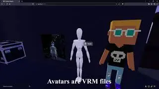 Hyperfy.io VRM Avatars + Mirrors