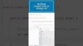 Get Interview-Ready: Reverse Character of String List in Java 8 