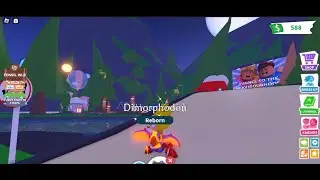 Making neon Dimorphodon in adopt me (Roblox)