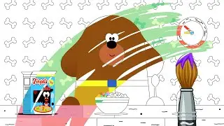 Colouring | Hey Duggee | Part 33 | Breakfast Time #2