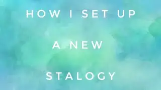 B6 Stalogy: How I set up a new planner