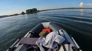 Дал дал ушел на ПВХ лодке Tarpon 9.9