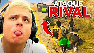 FIZEMOS UM ATAQUE A BASE RIVAL no GTA RP 😡 (Paulinho o LOKO)