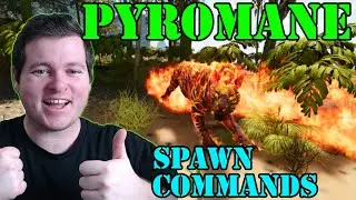 Ark Survival Ascended Pyromane SPAWN COMMAND - Unofficial/SinglePlayer PYROMANE Code ASA Easy LVL150