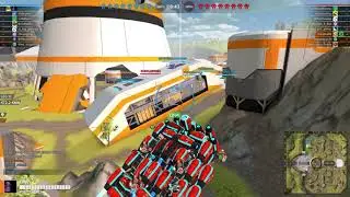 Robocraft: no Santa today (кратко про лыжи)
