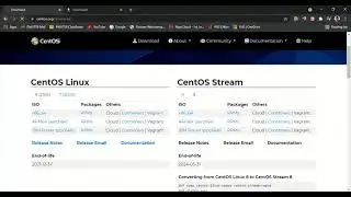 วิธี Download CentOS 8