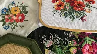 Вышивка крестом/ итоги зимы