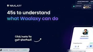 Waalaxy - Become a Sales Rockstar on LinkedIn + Email 👽