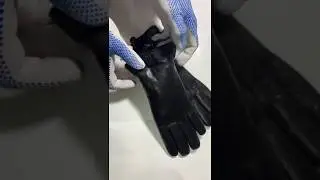 Женские кожаные перчатки Romika с подкладкой из меха мутона