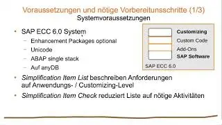 System-Konvertierung in SAP S/4HANA