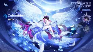 WON Columbina 50/50 + Ineffa Hard Pity Guaranteed! FULL Genshin 6.3 Pull Session 