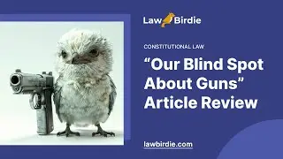 “Our Blind Spot About Guns” Article Review - Essay Example